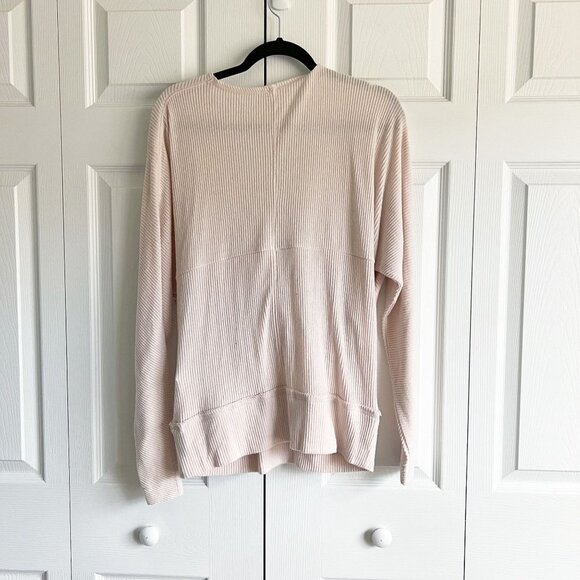 Free People Cozy With You Champagne Toast Sweater Women's Size X-Small XS - Picture 4 of 7
